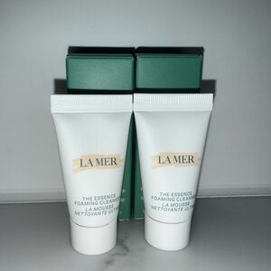 New La Mer The Essence Foaming Cleanser 2 pack mini size